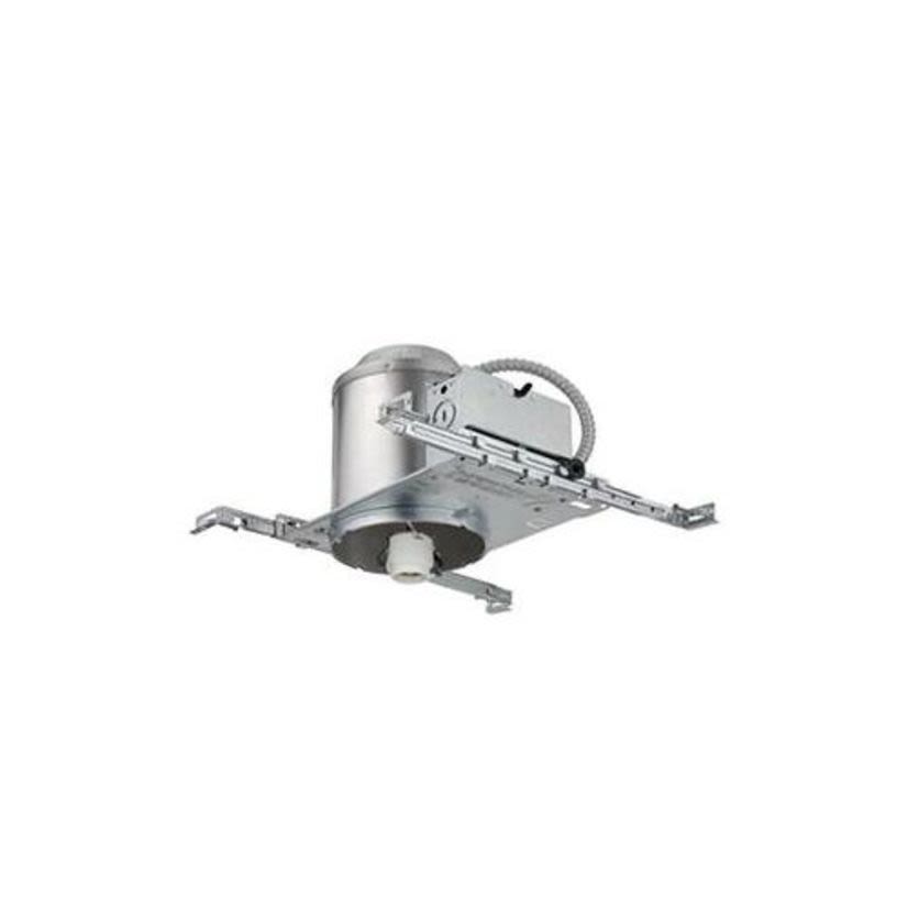 Lithonia Lighting L7X R6 L7X Airtight Contractor Select Downlight Housing, Incandescent Lamp, IC/Non-IC Insulation, 120 V AC, 7 in Ceiling Opening, Steel Housing